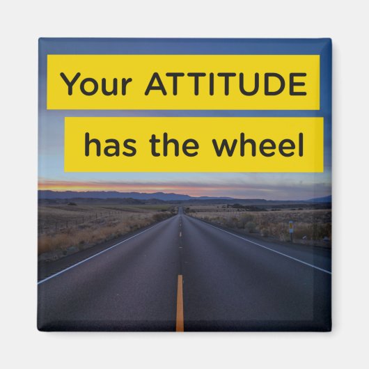 ジェンスミョバダスやる気を起こさせる引用文マグネット マグネット (正面)