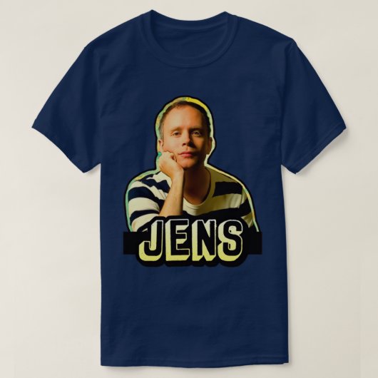 ジェンス・レクマン Tシャツ (デザイン正面)