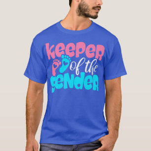 ジェンダーおもしろいのキーパー性別パーティー少年o tシャツ