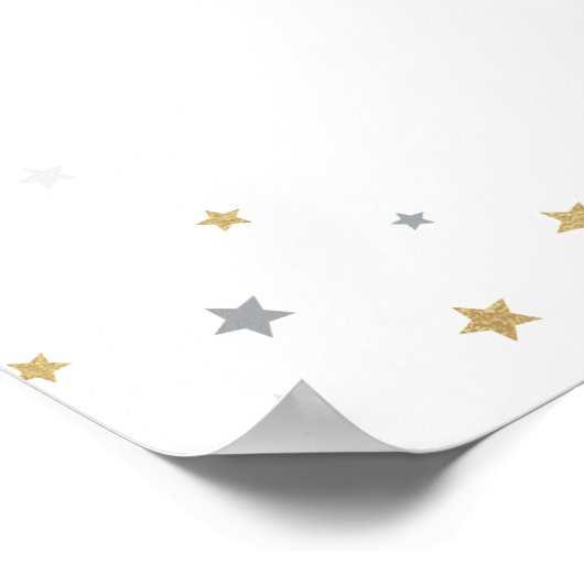 ジェンダーがゲームの輝く小さなスターを推測する ポスター (角)