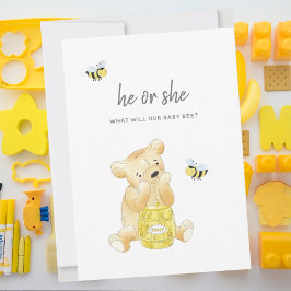 ジェンダーがシャワーを明らかにするテディベア蜂蜜ビー