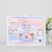 ジェンダーがチップのバッグを明らかにするのを待つ (スタンド正面)