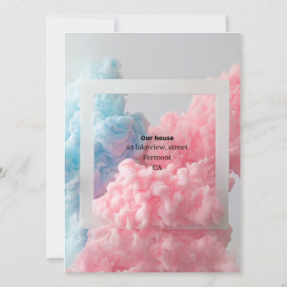 ジェンダーがピンクの青い煙を明らかにする