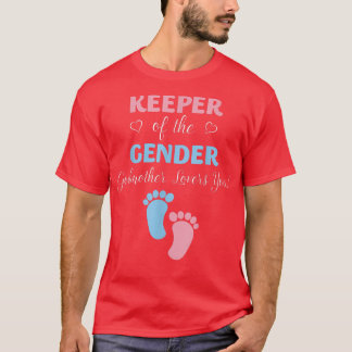 ジェンダーが女性の愛する女性の守護者を明らかにする Tシャツ