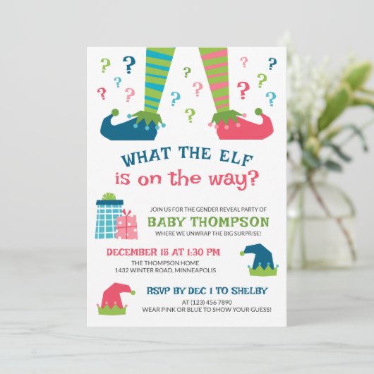 ジェンダーが小妖精や小人に示している内容 招待状 (スタンド正面)