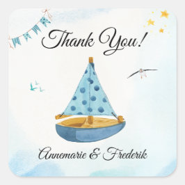 ジェンダーが帆船を暴露 スクエアシール