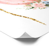 ジェンダーが彼または彼女の歓迎サインを明らかにする ポスター (角)