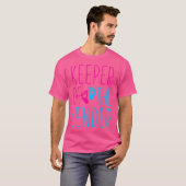 ジェンダーが性別のキーパーを明らかにするB Tシャツ (正面フル)