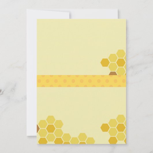 ジェンダーが赤ちゃんシャワーを明らかにする 招待状 (裏面)