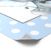 ジェンダーが赤ちゃんシャワーシンボルや象徴を明かす ポスター (角)