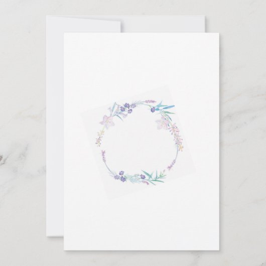 ジェンダーが赤ちゃんシャワーピンクのフローラパーティー招待状 招待状