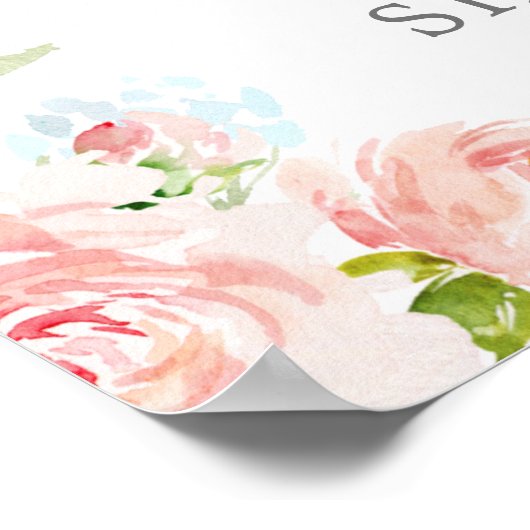 ジェンダーが赤ちゃんシャワー歓迎ポスターを明らかにする ポスター (角)