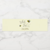 ジェンダーが黄色の赤ちゃんシャワーを明らかにする ペットボトルラベル (シングルラベル)