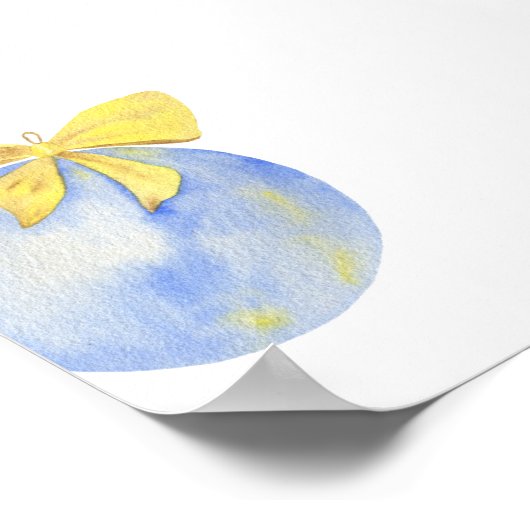 ジェンダーになるベビーが歓迎することを明らかにする ポスター (角)