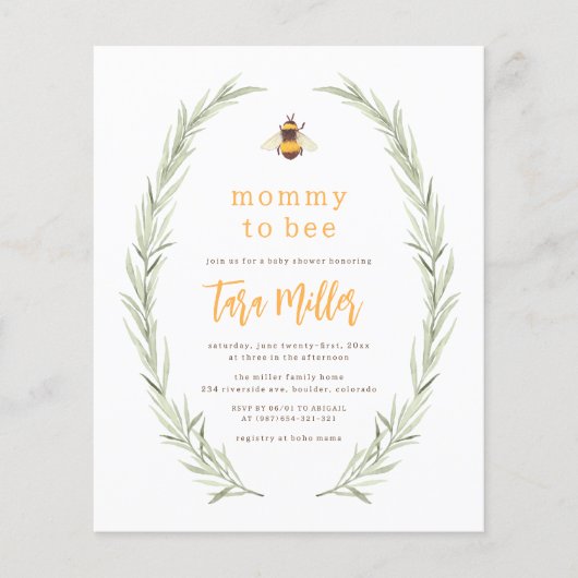 ジェンダーに中立な赤ちゃんシャワーにママを予算に計上 (正面)