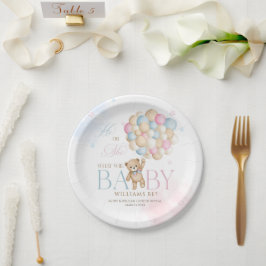 ジェンダーに明かされるのを待つことができる ペーパープレート