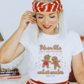 ジェンダーのキーパーがギンガーブレッド叔母を明かす Tシャツ