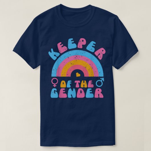 ジェンダーのキーパーがパーティーベビー発表 Tシャツ (デザイン正面)