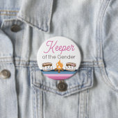 ジェンダーのキーパーがSの他のピンを明らかにする 缶バッジ (インサイチュ)