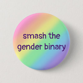 ジェンダーのバイナリーを壊す 缶バッジ