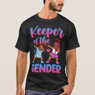 ジェンダーのパーティーキーパーを明らかにするジェンダー・ジガピクセル Tシャツ