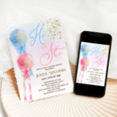 ジェンダーのミニマルモダンリスト 招待状