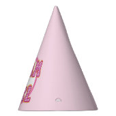 ジェンダーのリビールチームの女の子のパーティー帽子 パーティーハット (右)