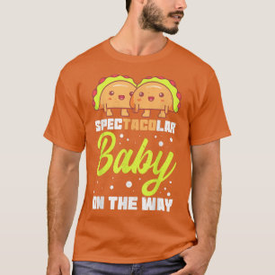 ジェンダーのリビールチームの女の子または男の子タコベビーシャワーPu Tシャツ