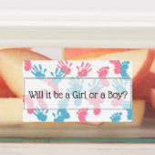 ジェンダーのリビールベビースマートキャンディーラッパのラベル ラベル (貼付)