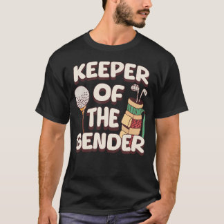 ジェンダーの守護者 ゴルフ スポーツ 性別 Tシャツ