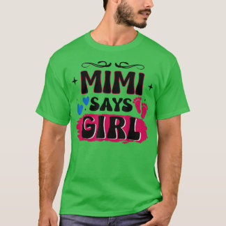 ジェンダーの明け方ミミ氏が言う女の子マッチング家族ベビー Tシャツ