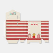 "ジェンダーの明け方"，少年，サーカス赤ちゃんシャワーお気に入りボックス フェイバーボックス (折り畳みなし)