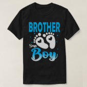 ジェンダーの明け方BROTHER氏は少年ベビーAnuncement Baと言う Tシャツ (デザイン正面)
