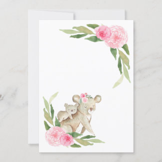 ジェンダーの発表//パステル空白のの発表 招待状