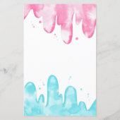 ジェンダーの表示アイスクリームベビー単語スクランブルゲーム (裏面)