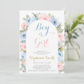 ジェンダーの表示フローラアーチ招待状 招待状 (スタンド正面)