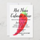 ジェンダーはスパイシーなペッパーのニーニャニーニョを明らかにする 招待状 (正面)