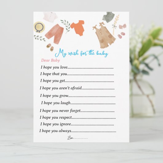 ジェンダーはパーティーゲームのベビーへの願いを明らかにする シーズンカード (スタンド正面)