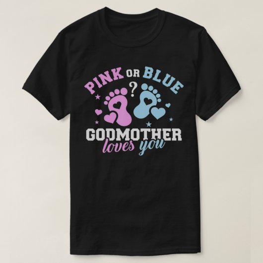 ジェンダーは女神を明らかにする Tシャツ (デザイン正面)