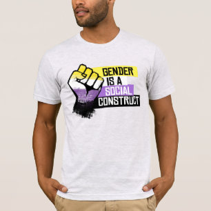 ジェンダーは社会的に構築される Tシャツ