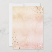 ジェンダーは赤ちゃんシャワーteddyベアー男の子の子を明らかにする 招待状 (裏面)