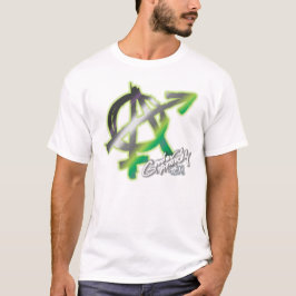 ジェンダーアナーキー(フロントプリント) - Aro Colors Tシャツ