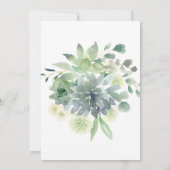 ジェンダーエレガントーが明かす緑のフローラ 招待状 (裏面)