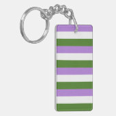 ジェンダークエア国旗 キーホルダー (正面左)