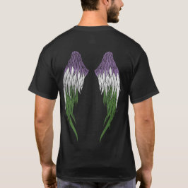 ジェンダークエア国旗 – Angel Wings Tシャツ