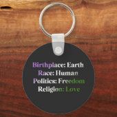 ジェンダーケアプライド- キーホルダー (裏面)