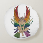 ジェンダーケア妖精の国 ラウンドクッション (裏面)