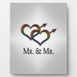 ジェンダーシンボルの連動ゲイプライド氏 フォトプラーク