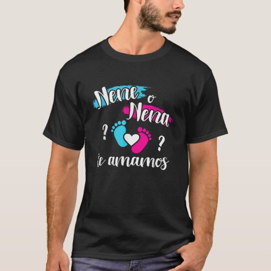 ジェンダースペインのはnene o o nena amamos mexico b tシャツ (正面)