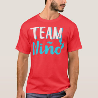 ジェンダースペインのリビールチームnio boy mexicanベビーpa tシャツ